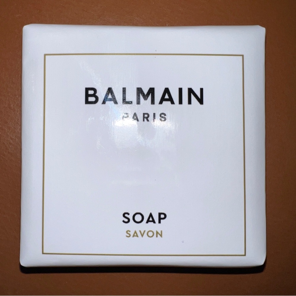 NEW BALMAIN PARIS SOAP BAR "COSMETICS COLLECTION", 1.22 OZ